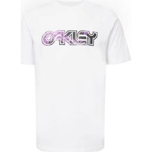 Funkční tričko 'GRADIENT' Oakley fialová / černá / bílá