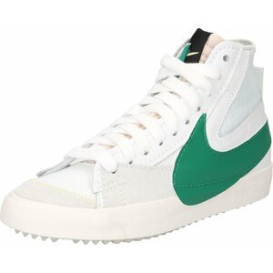 Kotníkové tenisky 'BLAZER MID 77 JUMBO' Nike Sportswear zelená / bílá