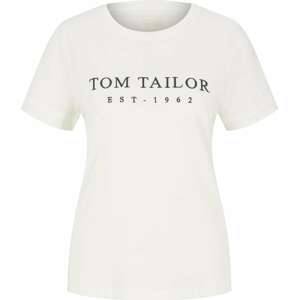 Tričko Tom Tailor námořnická modř / bílá