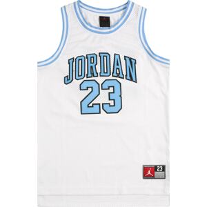 Tričko Jordan světlemodrá / černá / bílá