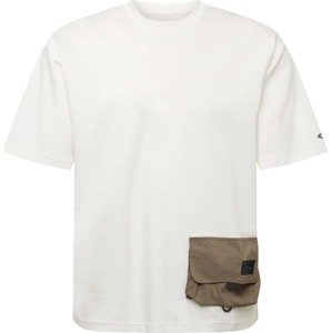 Funkční tričko Oakley khaki / bílá