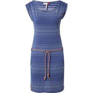 Letní šaty 'Chego' Ragwear námořnická modř / světle hnědá / bílá