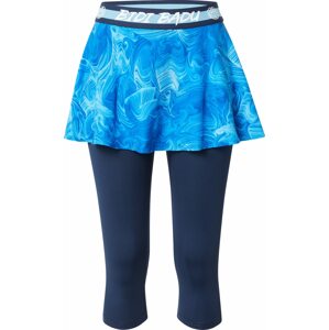 Sportovní sukně 'Faida' BIDI BADU modrá / tmavě modrá / bílá