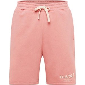 Kalhoty Karl Kani růžová / pastelově růžová