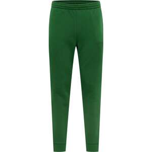 Kalhoty Lacoste tmavě zelená