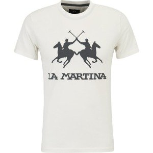 Tričko LA MARTINA černá / bílá