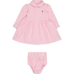 Šaty 'SOLID' Polo Ralph Lauren růžová