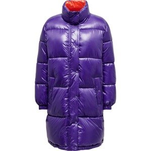 Zimní kabát 'SKY' Only tmavě fialová