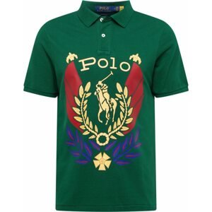 Tričko Polo Ralph Lauren zelená / mix barev