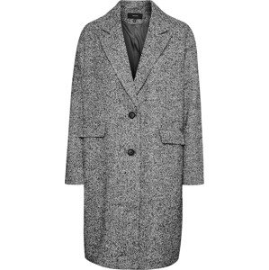 Přechodný kabát 'Roselle' Vero Moda světle šedá / černá