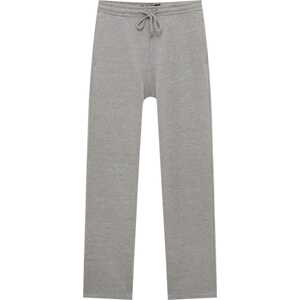 Kalhoty Pull&Bear šedý melír