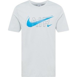 Tričko Nike Sportswear modrá / šedá