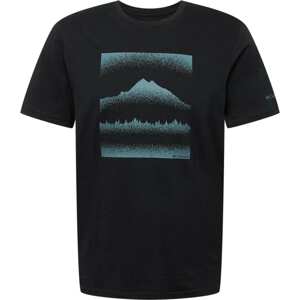 Funkční tričko Columbia kouřově modrá / černá