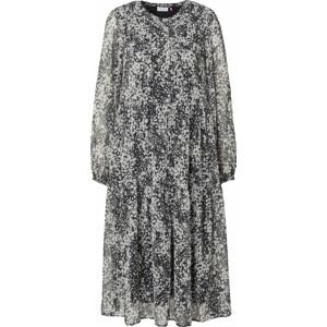 Košilové šaty 'Mille Fleurs' Gerry Weber černá / offwhite