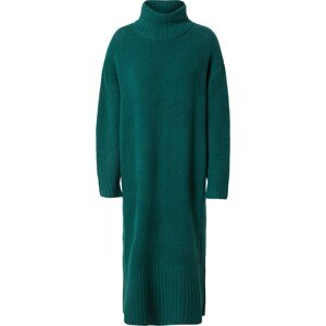Úpletové šaty 'DOMY' American vintage smaragdová