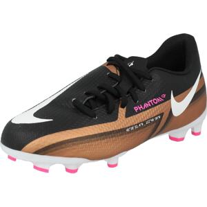 Sportovní boty 'Phantom' Nike hnědá / pink / černá / bílá