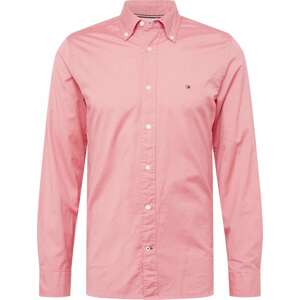 Košile Tommy Hilfiger námořnická modř / světle růžová / červená / bílá