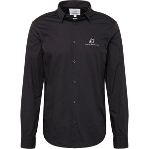 Košile Armani Exchange černá / bílá