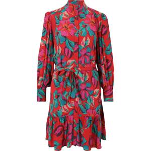 Košilové šaty 'MIRIS' Y.A.S Petite velbloudí / nefritová / pitaya / červená