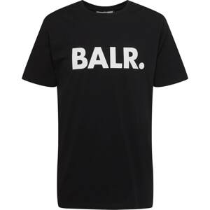 Tričko BALR. černá / bílá