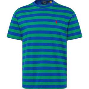 Tričko Polo Ralph Lauren modrá / zelená