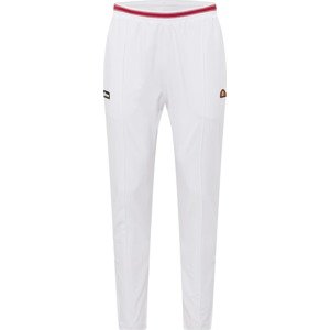 Sportovní kalhoty 'Franky' Ellesse červená / bílá