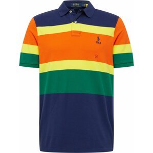 Tričko Polo Ralph Lauren tmavě modrá / žlutá / zelená / oranžová