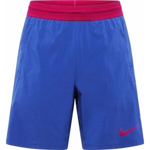Sportovní kalhoty Nike královská modrá / malinová