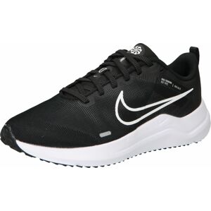 Běžecká obuv 'Downshifter 12' Nike noční modrá / černá / bílá