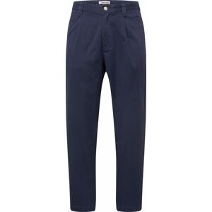 Chino kalhoty Tommy Jeans tmavě modrá / červená / bílá
