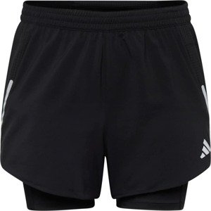 Sportovní kalhoty 'Designed 4 2-In-1' adidas performance šedá / černá