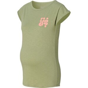 Tričko Esprit Maternity zelená / světle růžová
