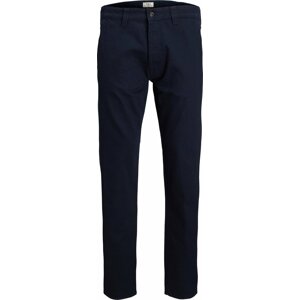 Chino kalhoty 'Chris' jack & jones námořnická modř