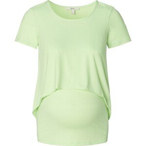Tričko Esprit Maternity pastelově zelená