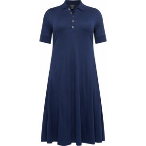 Šaty Lauren Ralph Lauren Plus námořnická modř
