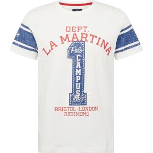 Tričko LA MARTINA modrá / červená / bílá