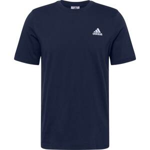 Funkční tričko 'Essentials' ADIDAS SPORTSWEAR tmavě modrá / bílá