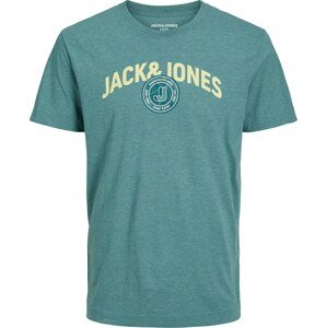 Tričko jack & jones smaragdová / světle zelená