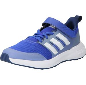 Sportovní boty 'Fortarun 2.0 Cloudfoam Elastic Lace Strap' ADIDAS SPORTSWEAR kouřově modrá / fialkově modrá / bílá