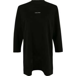 Šaty Calvin Klein Curve černá / bílá