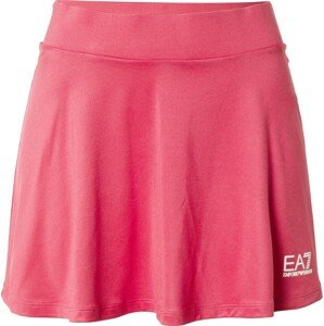 Sportovní sukně EA7 Emporio Armani pink / bílá