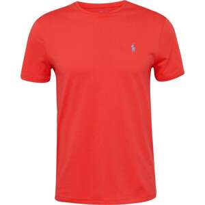 Tričko Polo Ralph Lauren modrá / korálová / červená