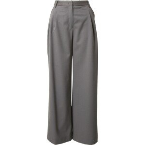 Kalhoty se sklady v pase 'Jolene' Designers Remix tmavě šedá