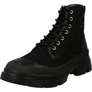 Šněrovací boty Karl Lagerfeld černá