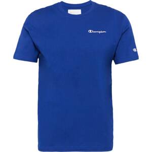 Tričko Champion Authentic Athletic Apparel modrá / bílá