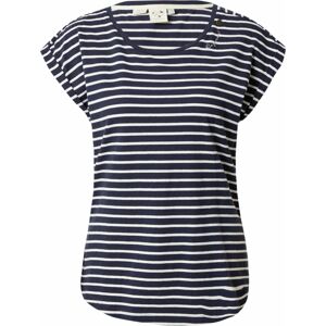 Tričko 'MALLORY' Ragwear námořnická modř / bílá