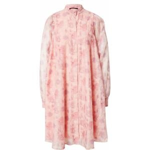 Košilové šaty 'Philina' Bruuns Bazaar tmavě fialová / růžová / světle růžová