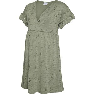 Letní šaty 'Dinne Tess' Mamalicious olivová