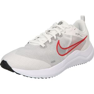 Běžecká obuv 'Downshifter 12' Nike světle šedá / červená