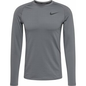 Funkční tričko Nike šedá / černá